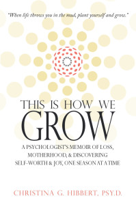 #1 Amazon Bestseller, This Is How We Grow, by Dr. Christina Hibbert, Available now on Amazon.com! www.DrChristinaHibbert.com