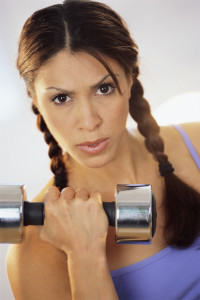 Becoming Fit-Lifting Weights