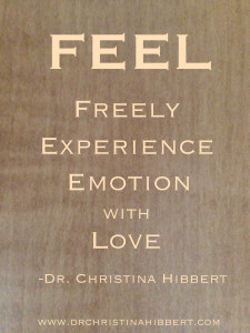 FEEL-How to Cope with Powerful Emotions (plus video); www.DrChristinaHibbert.com