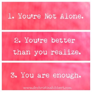 "Mommy Fails" & Mother's Day-3 Messages All Moms Need to Hear; www.DrChristinaHibbert.com