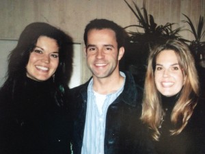 My sister, Shannon, brother-in-law, Rob, and I, two years before they died.