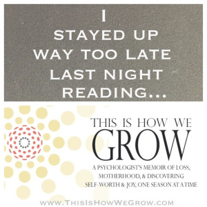 "This is How We Grow" Book Giveaway, Book Club, & More! www.ThisIsHowWeGrow.com