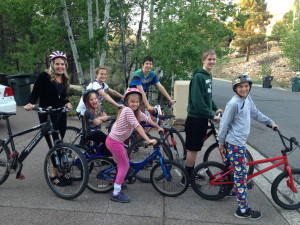 One Saturday, after my kids had helped me get a little time alone, I took them for a family bike ride. I win. They win. We all win.