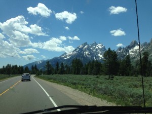 The Grand Tetons. Truly majestic.