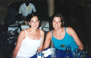 Shannon and me, in Jamaica, in 2001. What a joy to have had that week together, making memories I'll treasure always!